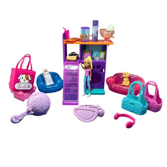 Barbie Mix Lot Team Stacie Puppies Playset Replacement Pieces - Picture 1 of 9